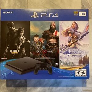 Sony PlayStation 4 1TB The Last of Us: Remastered, God of War & Horizon Zero